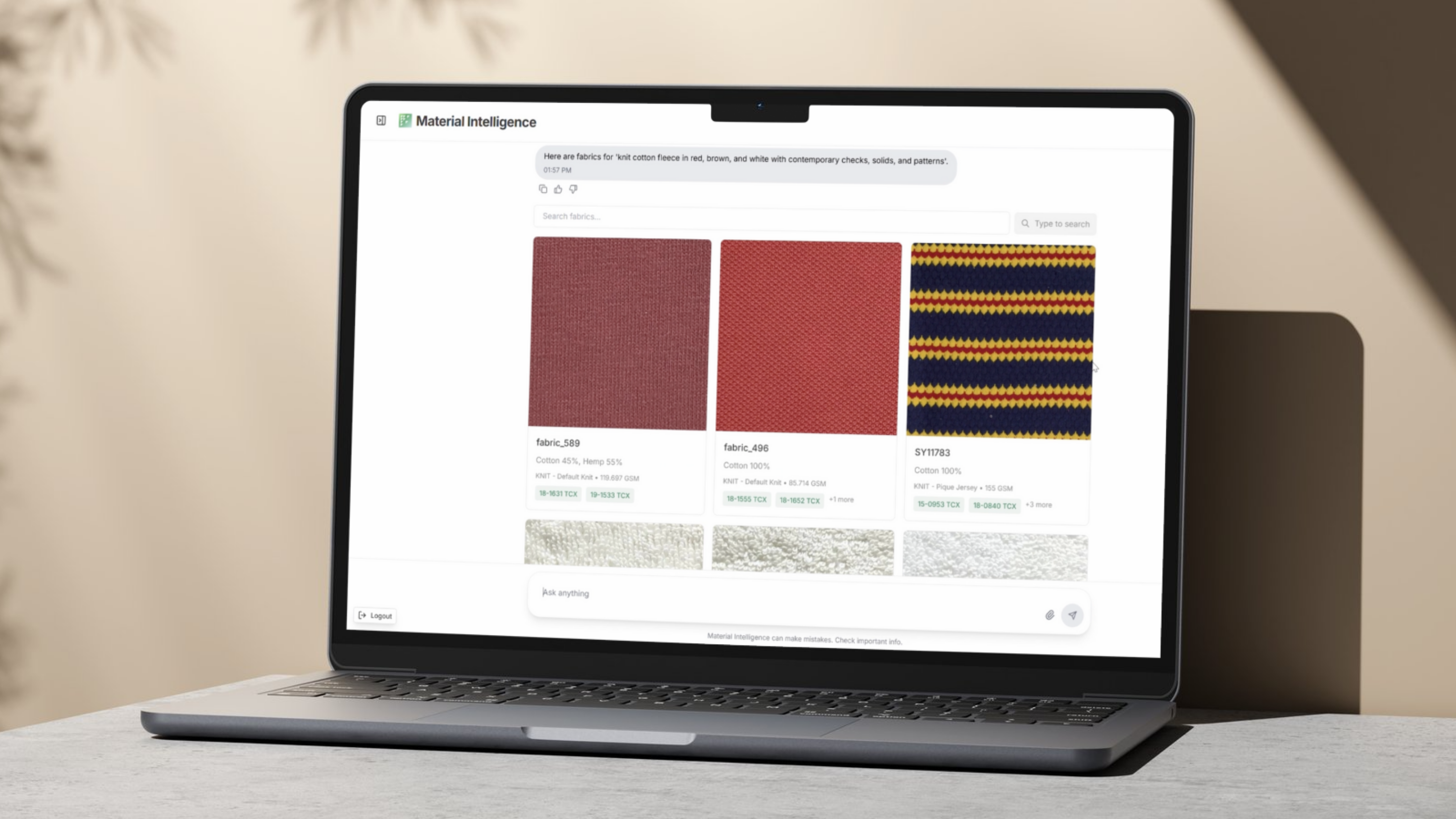 Image of How Frontier Reduced Manual Textile Sourcing Workflows by 30% Using AI