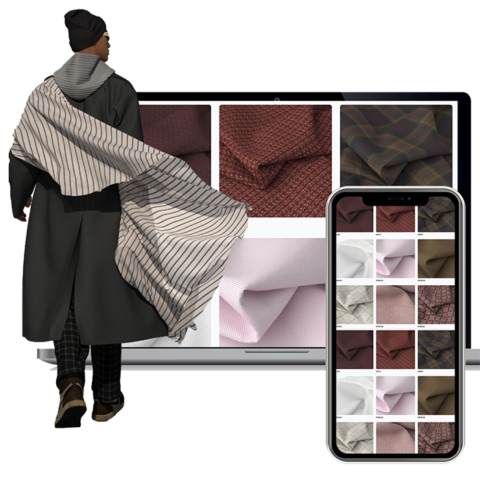 Image of Digital fabric library